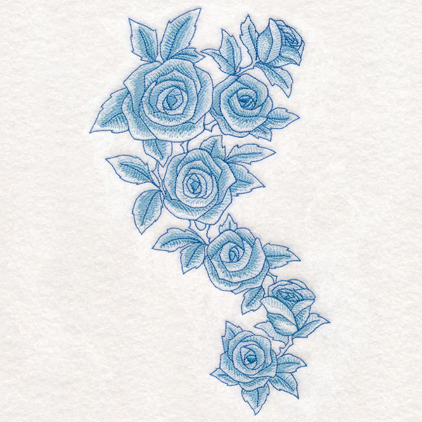 Ethereal Rose Cascade
