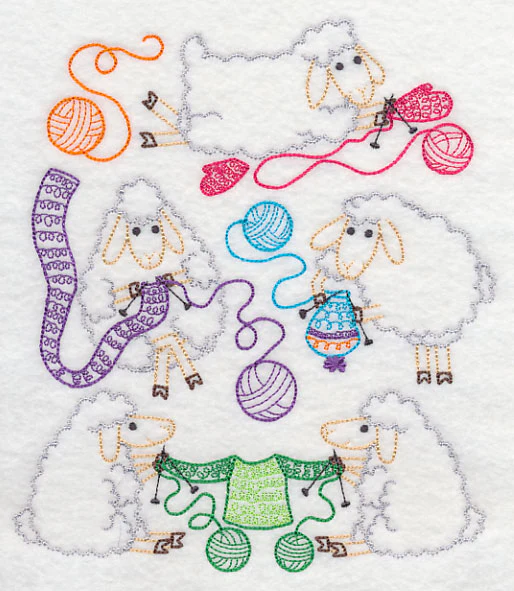 Ewe Love Knitting (Vintage)