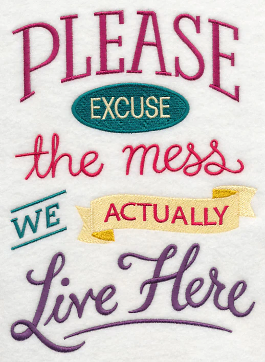 Excuse The Mess Live Here - Image 5