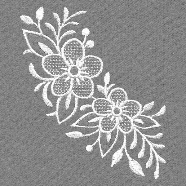 Exquisite Noel Curve (Whitework) - Image 5