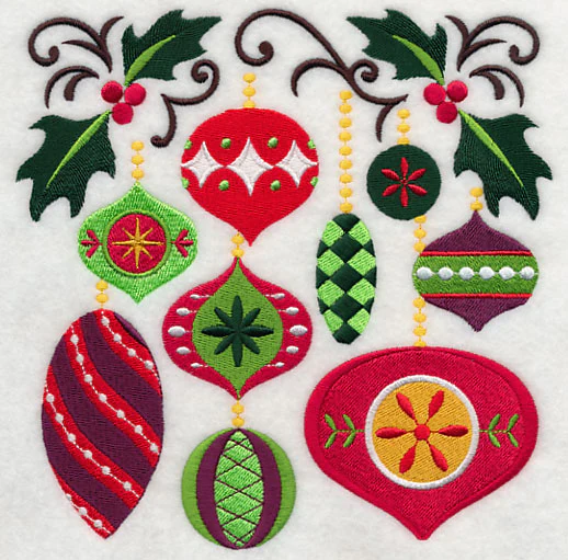 Fa La La Fancy Ornament Square - Image 2