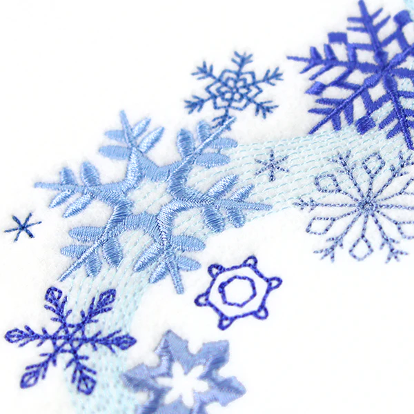 Fa-la-la Festive Snowflake Mask Motif - Image 2