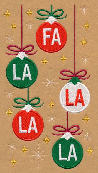 Fa La La La La Ornaments - Image 3