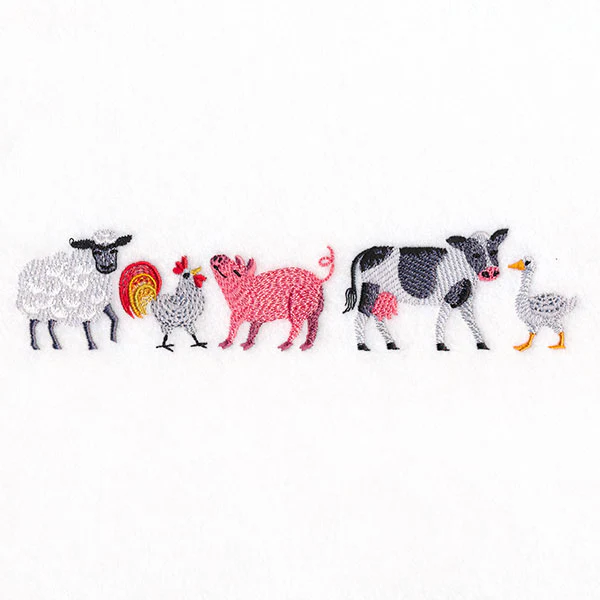 Fabulous Farm Animal Friends Border - Image 3