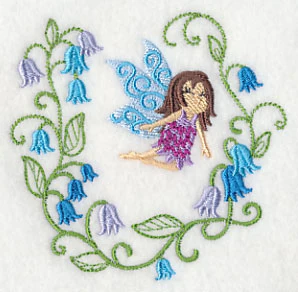 Fairy Bonnie with Bluebell Wreath - Image 5