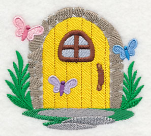 Fairy Door with Butterflies - Image 3