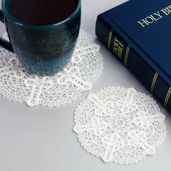 Faithful Cross Doily (Battenburg Lace) - Image 16