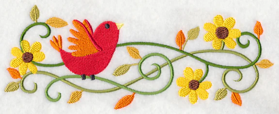 Fall Filigree Bird - Image 3
