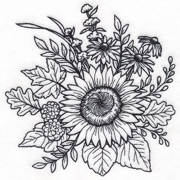 Fall Flowers Bouquet - Image 3