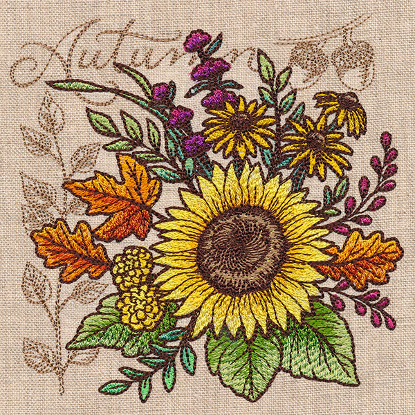 Fall Flowers Bouquet Medley - Image 4