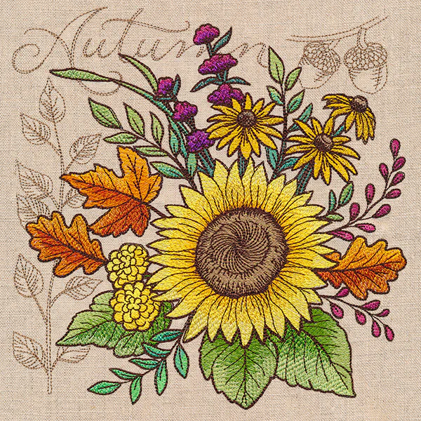 Fall Flowers Bouquet Medley - Image 5