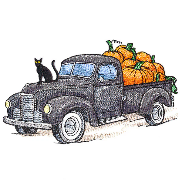 Fall Fun Retro Truck - Image 7
