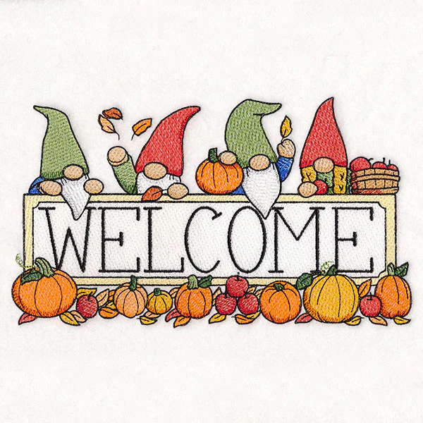 Fall Gnome Welcome Sign - Image 9