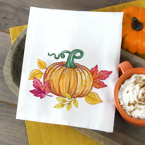 Fall Into Autumn Pumpkins and Leaves - Image 2