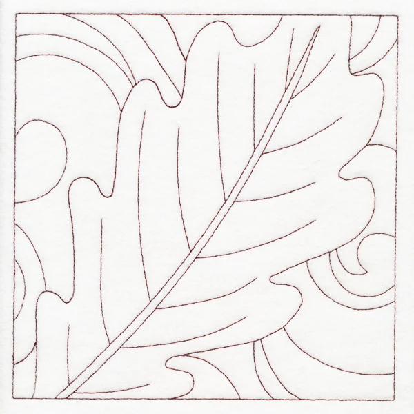 Fall into Autumn Quilting - White Oak (Double Run)