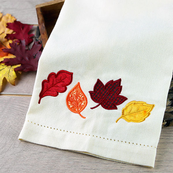 Fall Leaf Border (Applique) - Image 8