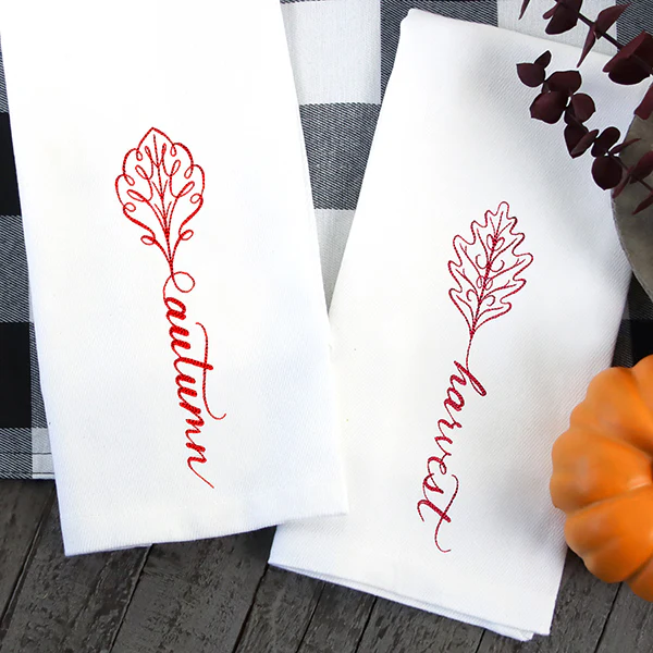 Fall Leaves Calligraphy - Autumn - Image 10