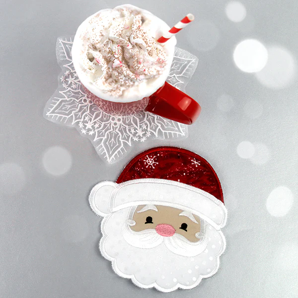 Falling Snowflake Doily (Organza) - Image 2