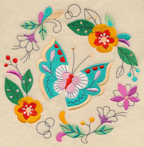 Fanciful Butterfly Wreath - Image 5