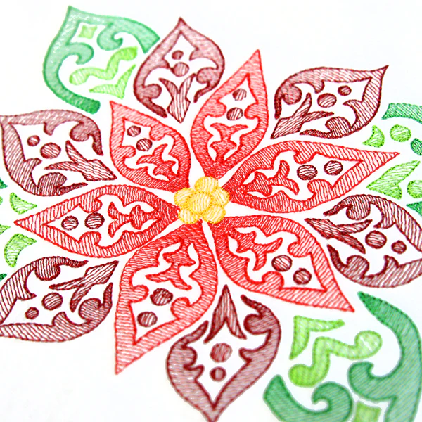 Fanciful Christmas Poinsettia - Image 6