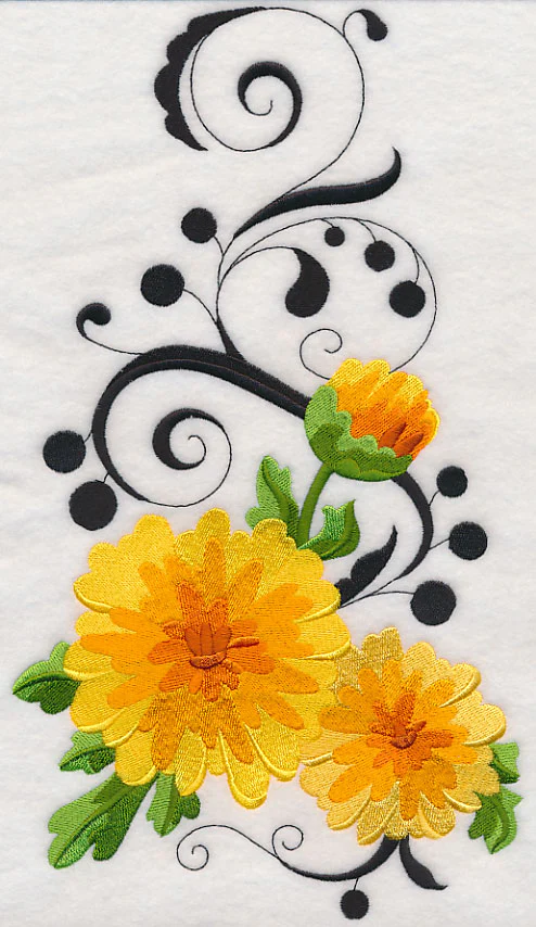 Fanciful Mum Flower