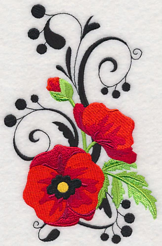 Fanciful Poppy Flower - Image 4