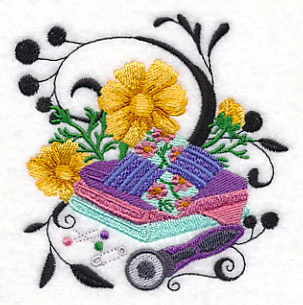 Fanciful Quilting Notions with Cosmos
