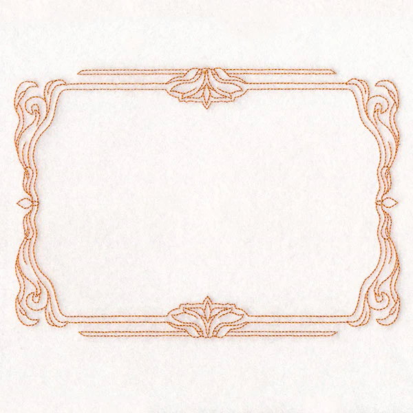 Fancy & Decorative Quilt Frame 6