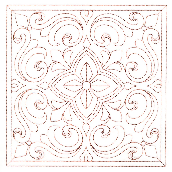 Fancy Filigree Quilting 1 (Double Run)