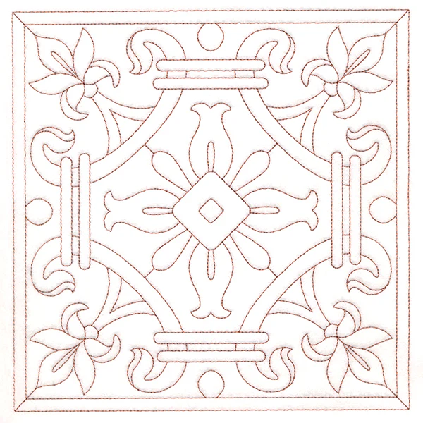 Fancy Filigree Quilting 2 (Double Run)