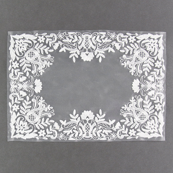 Fancy Florals Doily (Organza) - Image 6