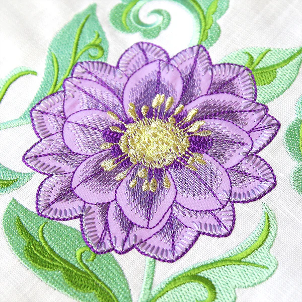 Fancy Hellebore (Heirloom Applique) - Image 6