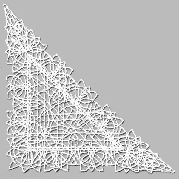 Fancy Lace Decor - Corner (Battenburg Lace) - Image 2