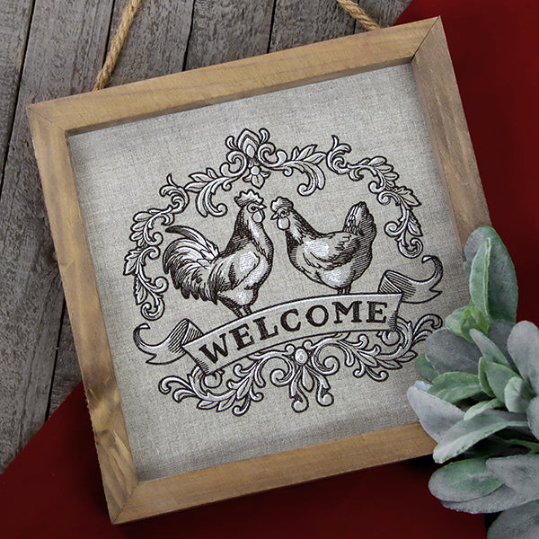 Fancy Welcome Chicken Crest - Image 8