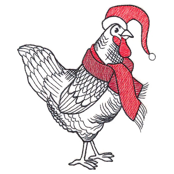 Farm Fun Christmas Chicken - Image 3