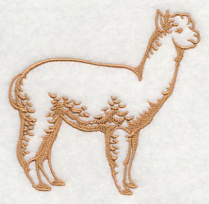 Farm Silhouette Alpaca - Image 3
