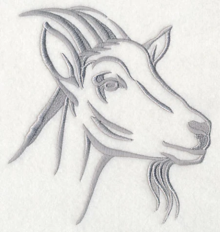 Farm Silhouette Goat 2 - Image 4