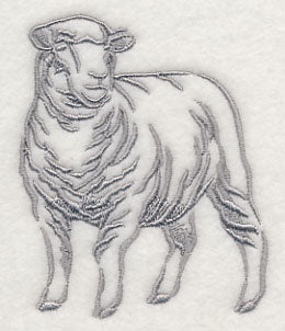 Farm Silhouette Sheep 1 - Image 3