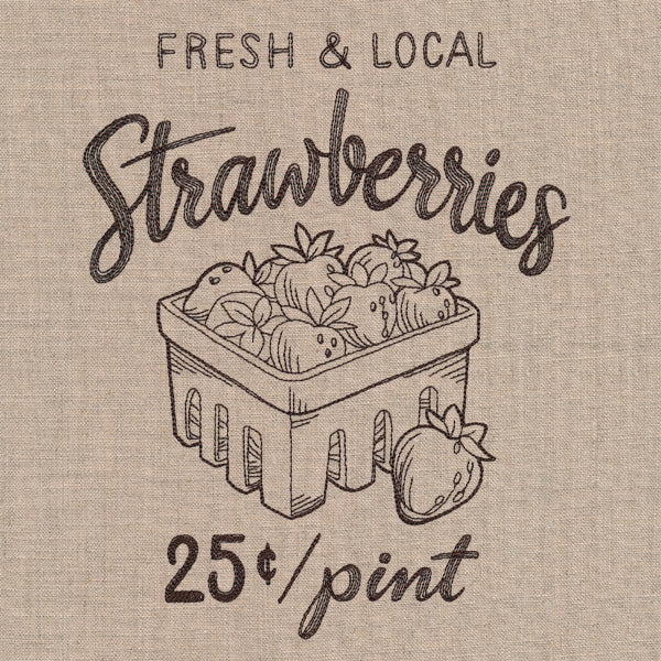 Farmers Market - Fresh and Local Strawberries - Image 5