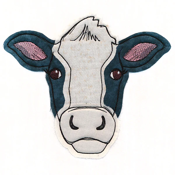 Farmhouse Cow (Crafty Cut Applique)