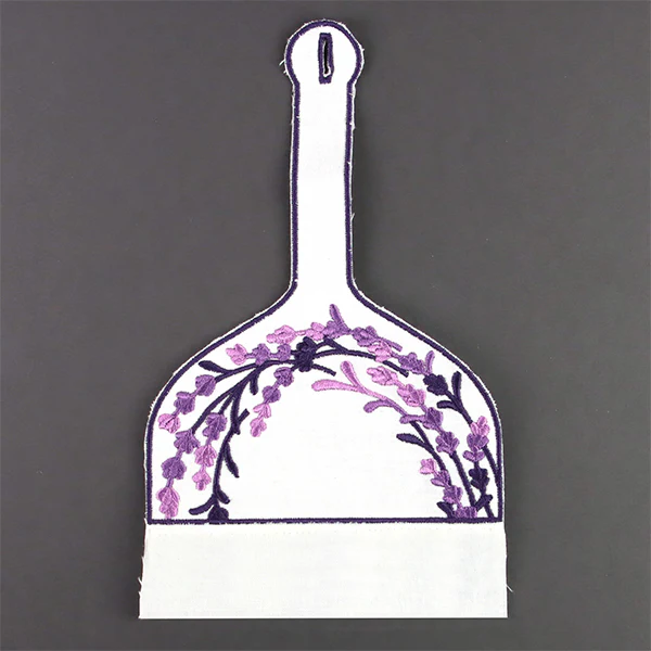 Farmhouse Lavender Towel Topper - Image 7