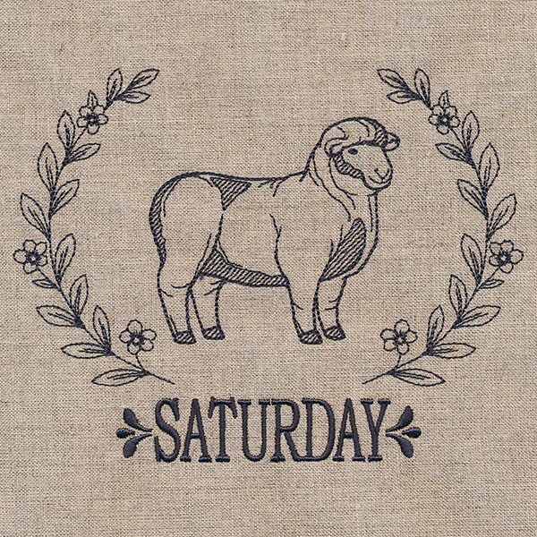 Farmhouse Sheep on Saturday