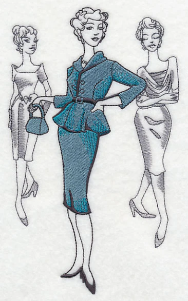 Fashion Plate Medley - 1940s - Image 3