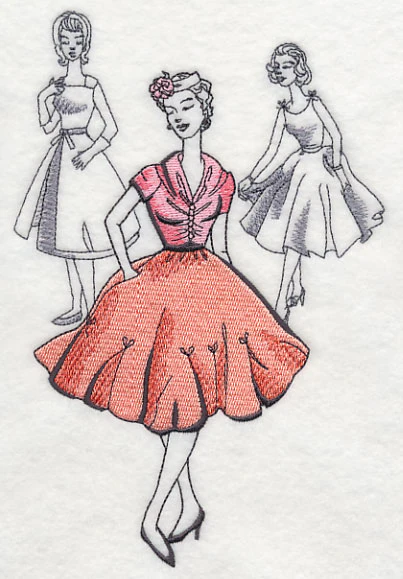 Fashion Plate Medley - 1950s - Image 3