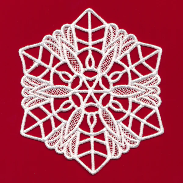 Feather Snowflake (Lace)