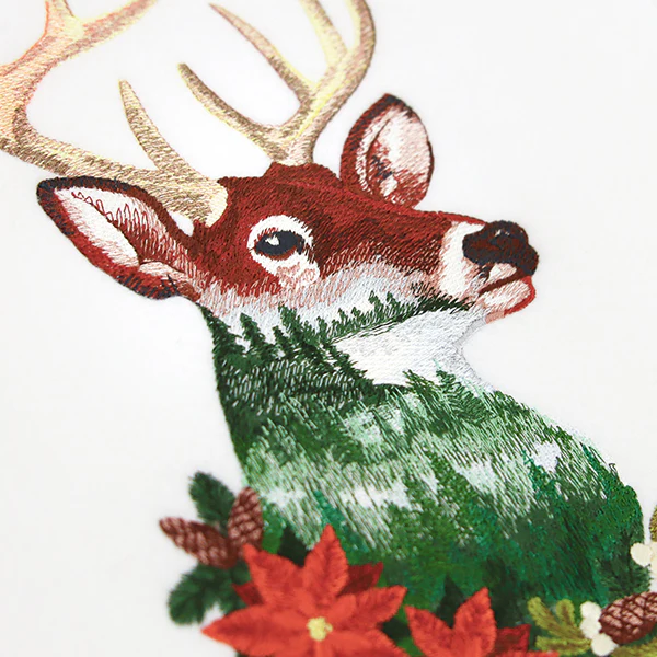 Festive Deerscape in Watercolor - Image 8
