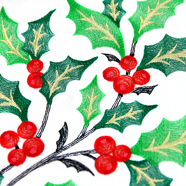 Festive Flourishing Bouquet - Holly - Image 2