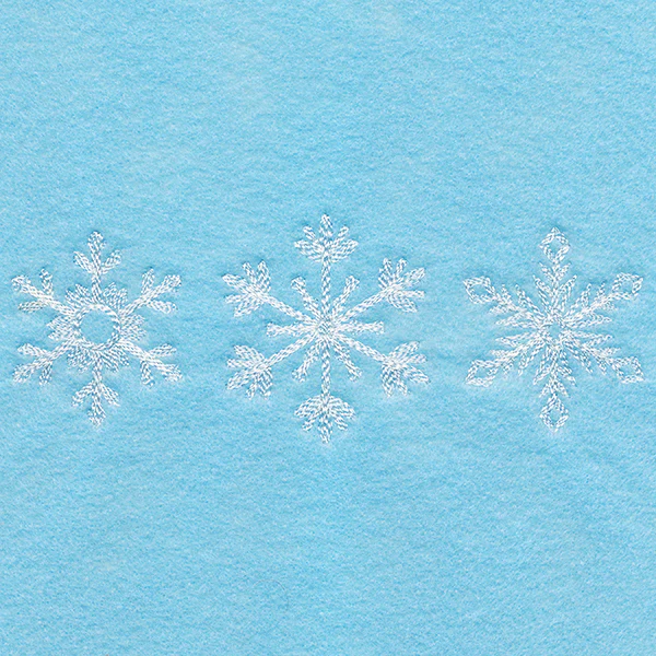 Festive Flurry Snowflakes Trio - Image 4