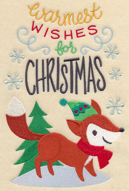 Festive Fox and Christmas Greetings - Image 4
