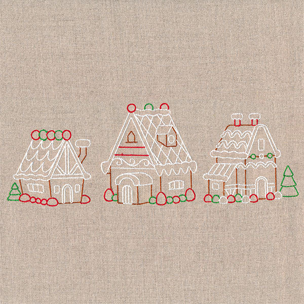 Festive Gingerbread Village